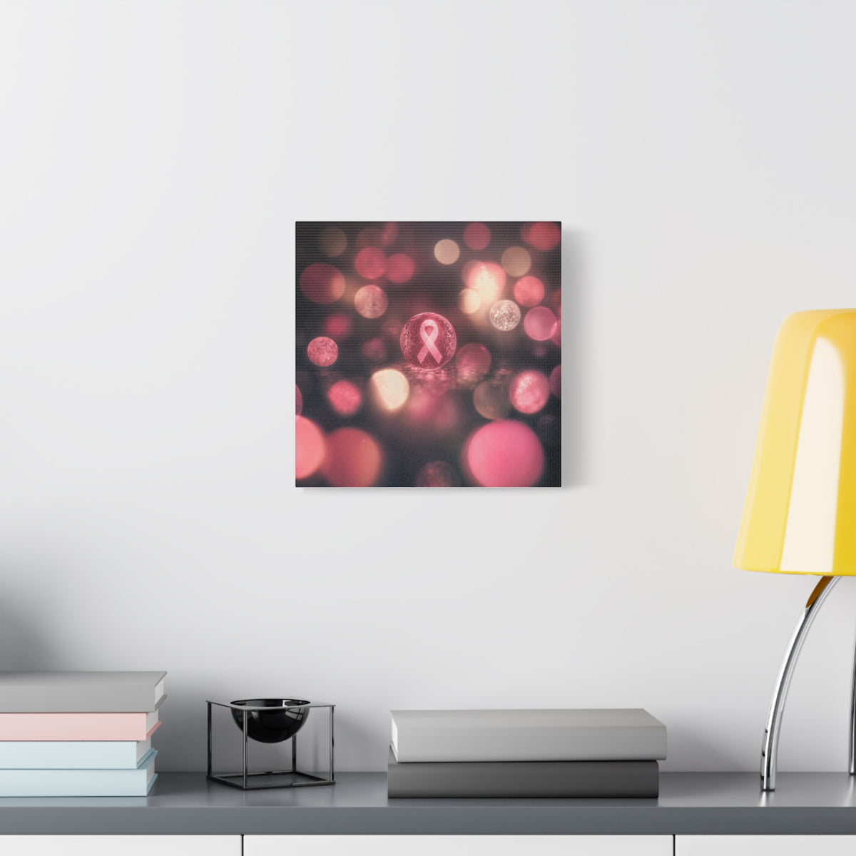 Bokeh of Survivors — Breast Cancer Awareness Canvas (Photographer Collection)