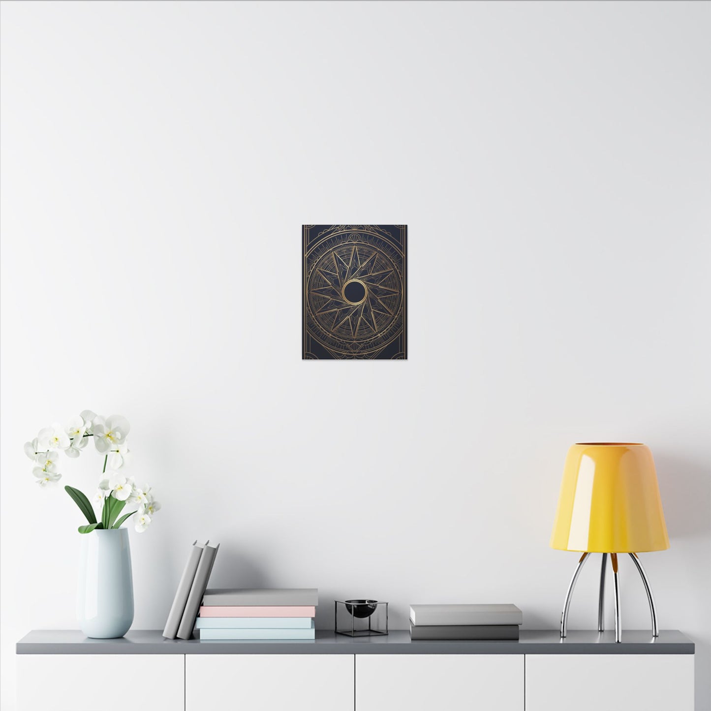 Art Deco Aperture Canvas Wall Art