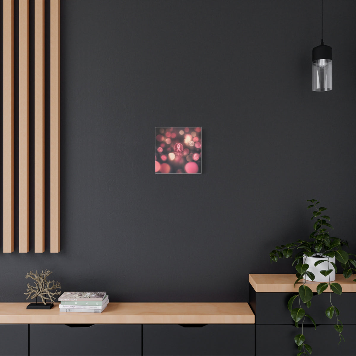 Bokeh of Survivors — Breast Cancer Awareness Canvas (Photographer Collection)