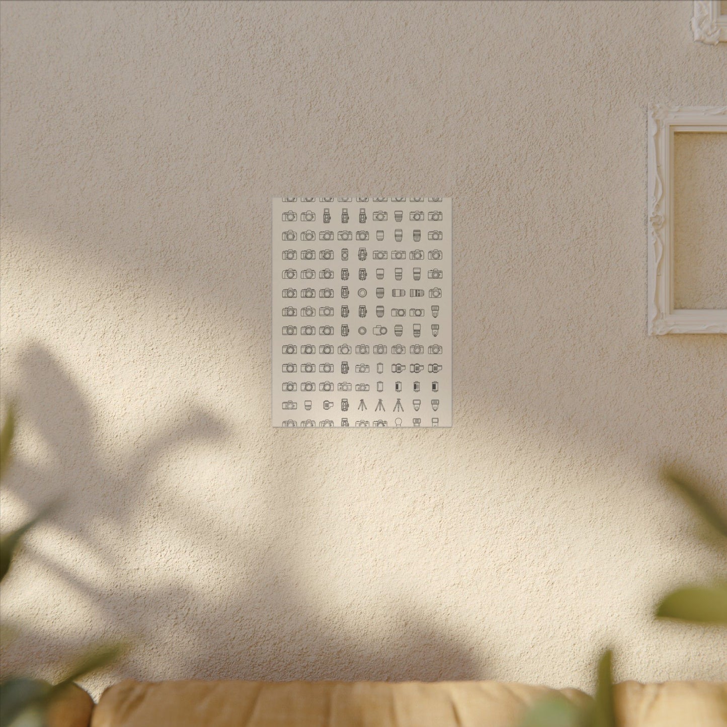 Camera Collector Chart Canvas Wall Art