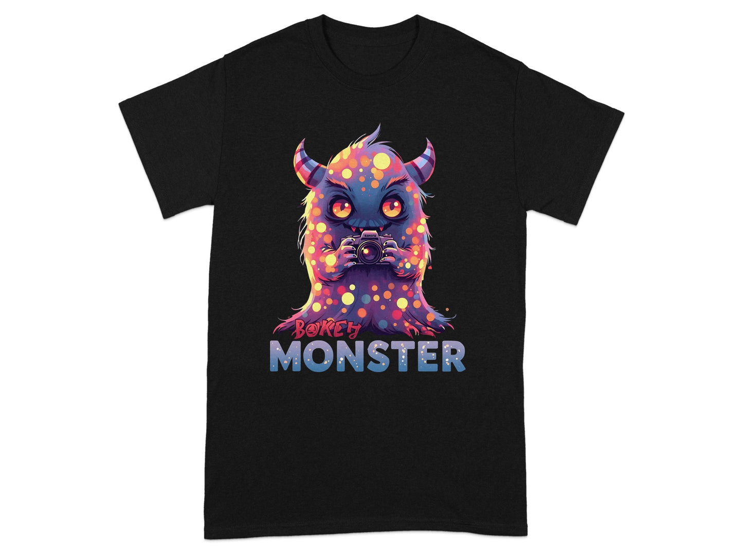 Berkey Monster Graphic Black Shirt for Adults