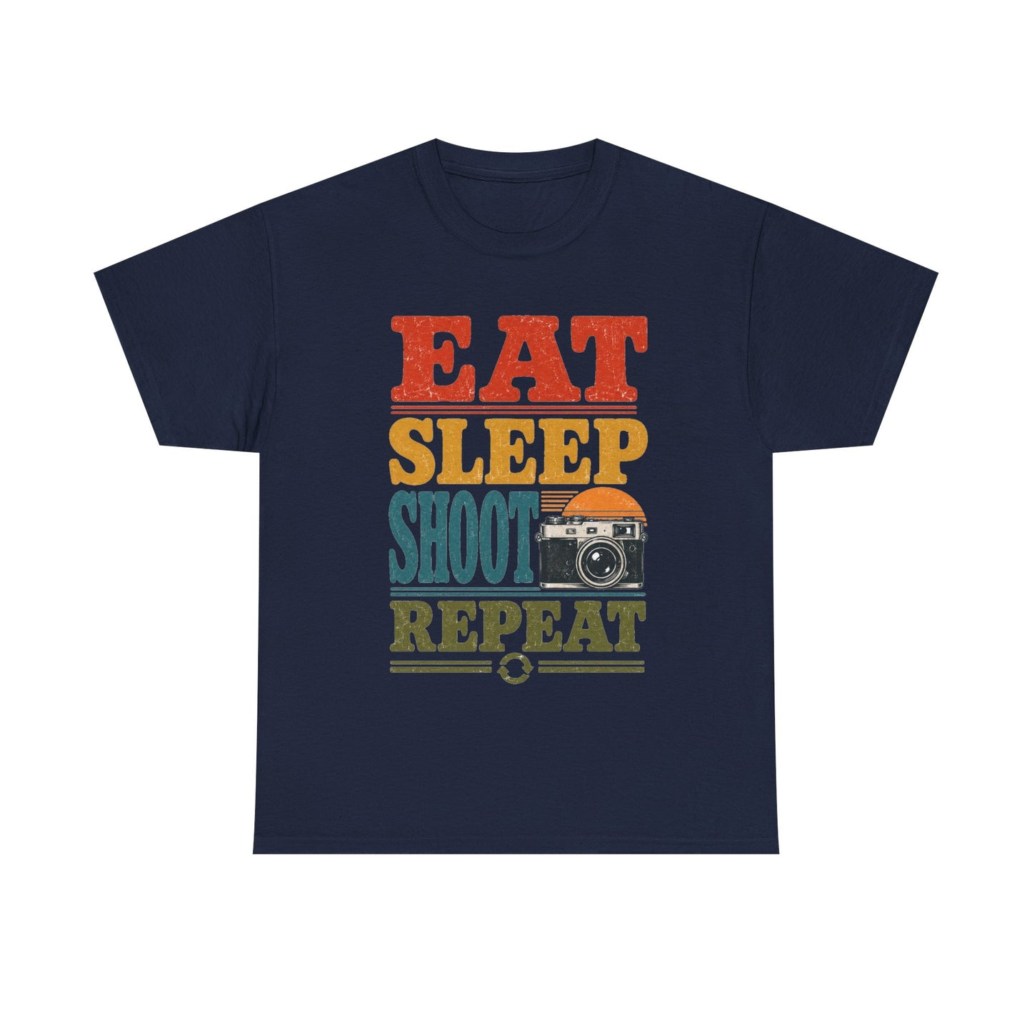 Eat Sleep Shoot Repeat Photographer Tee