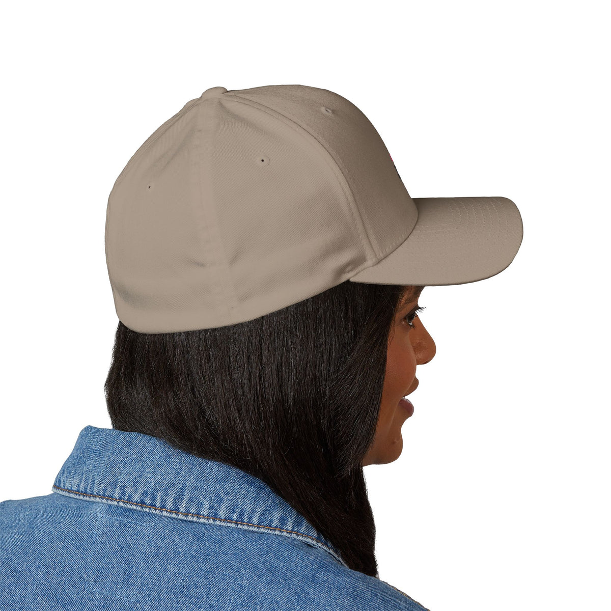 Shutter / Early Detection — Breast Cancer Awareness Embroidered Cap (Photographer Collection)