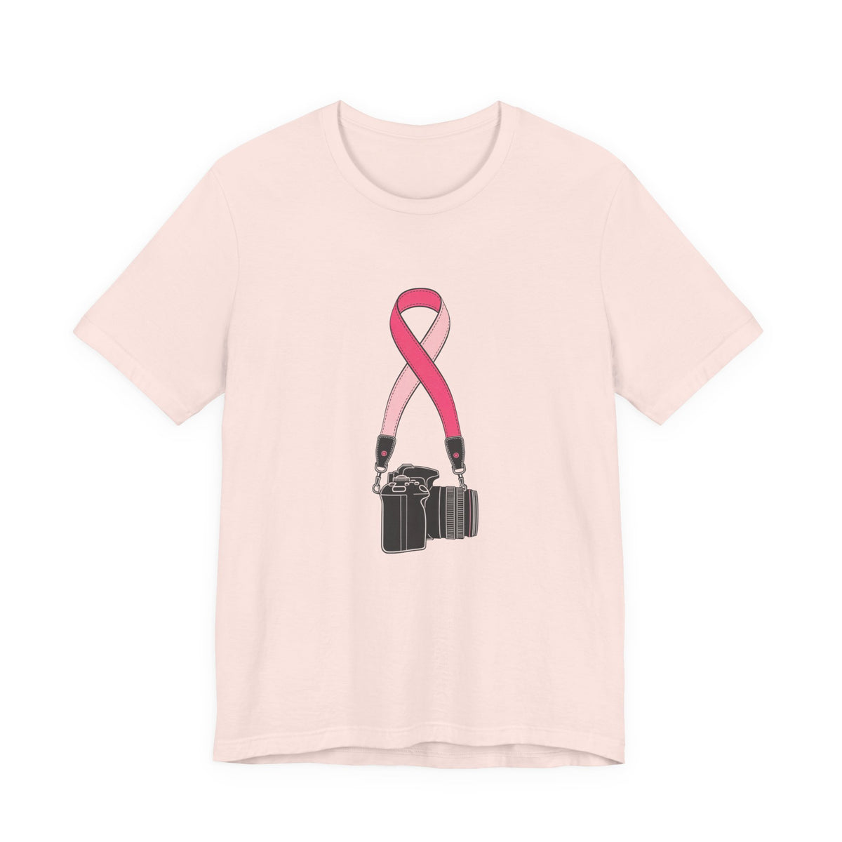 The Strap — Breast Cancer Awareness Tee (Photographer Collection)
