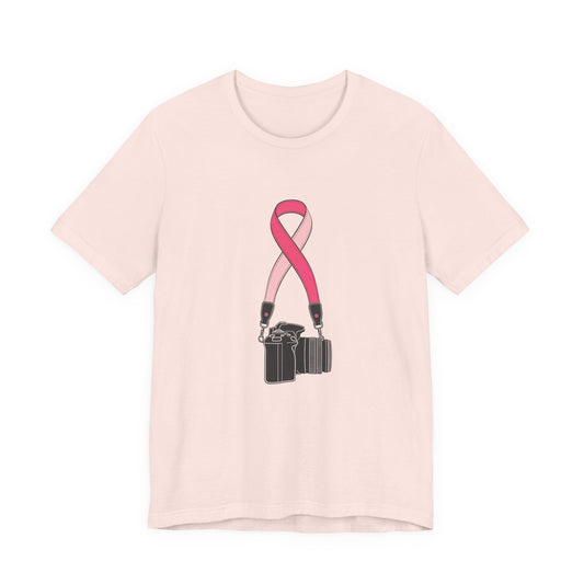 The Strap — Breast Cancer Awareness Tee (Photographer Collection)