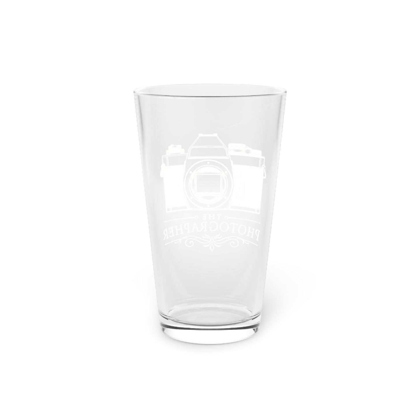 The Photographer Pint Glass