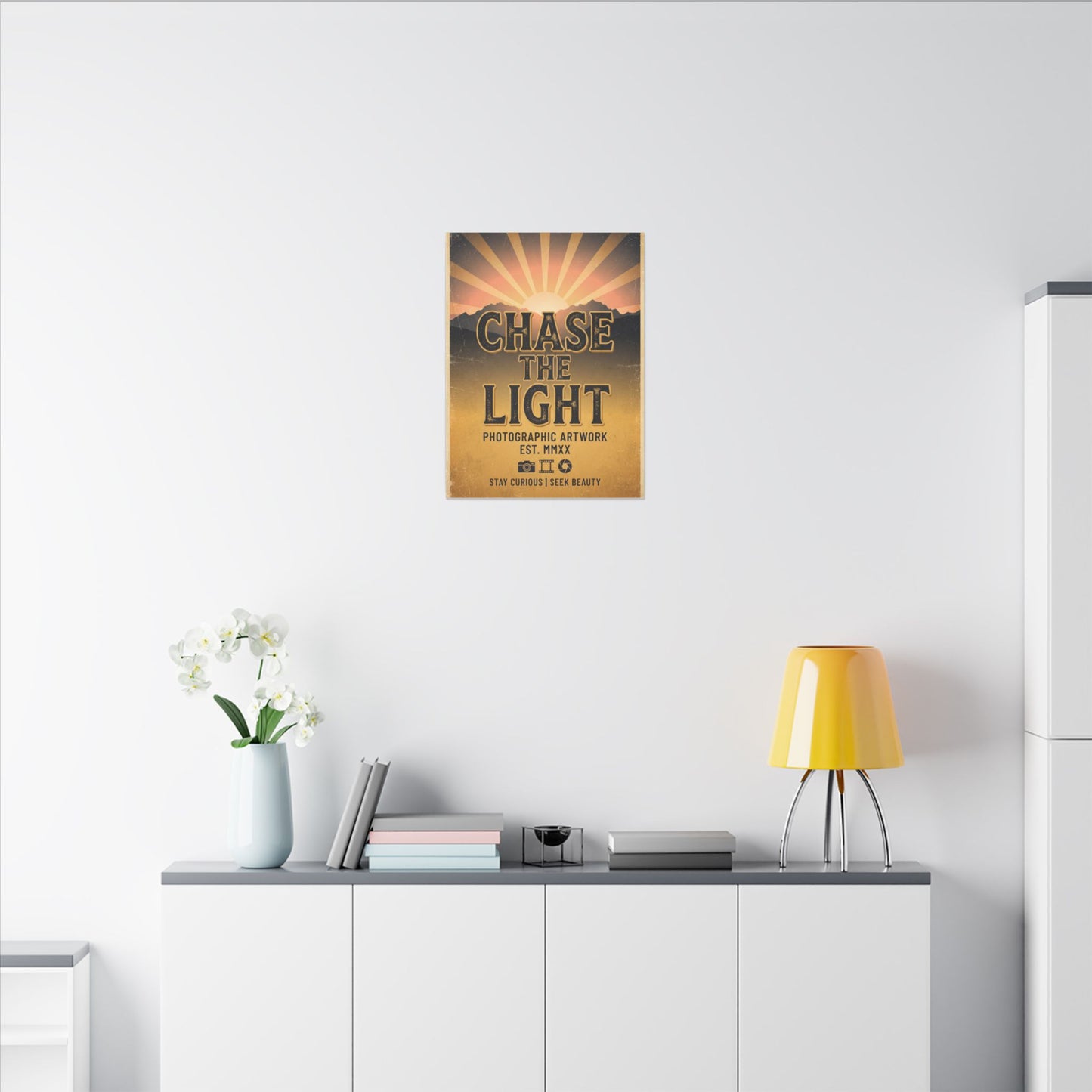 Chase the Light Canvas Wall Art