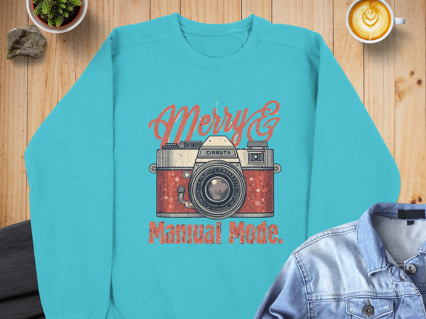 Merry Manual Mode Camera Graphic Sweatshirt Product