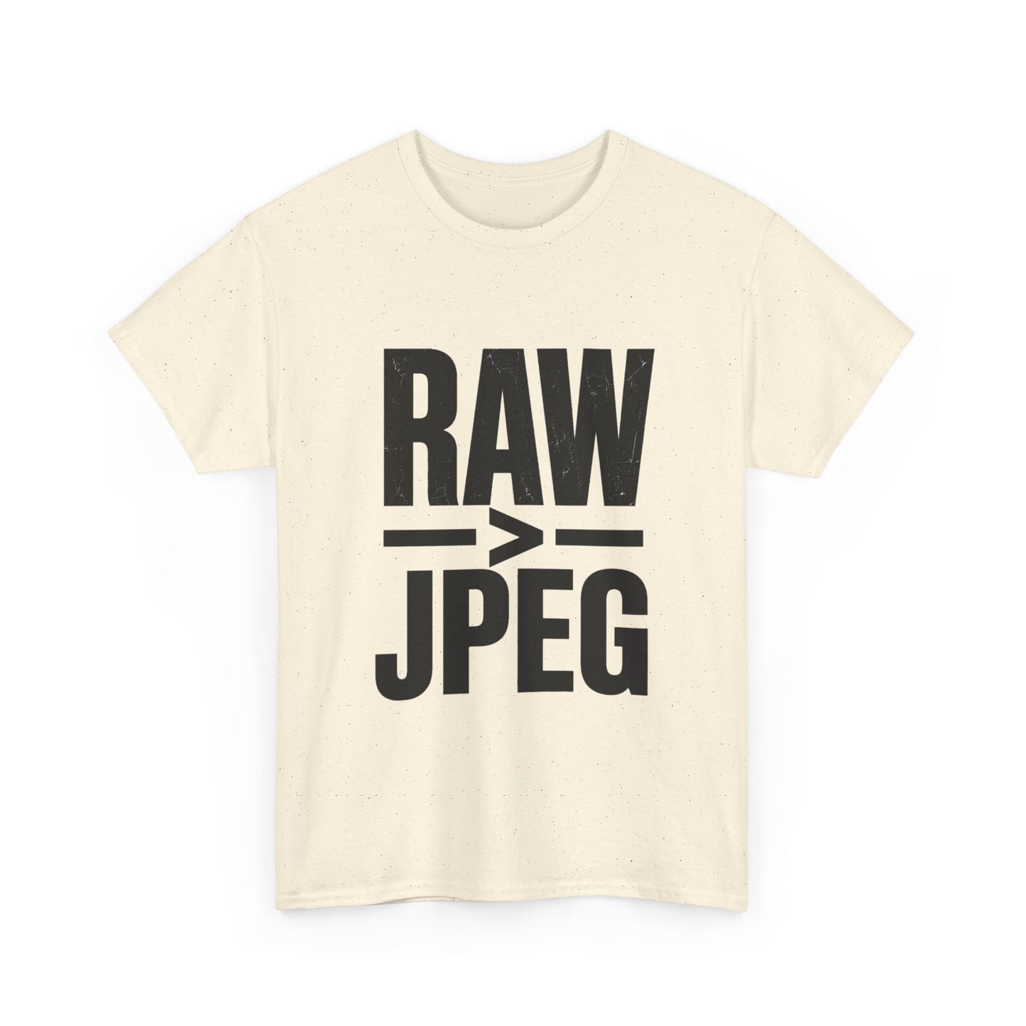RAW > JPEG Photographer Tee