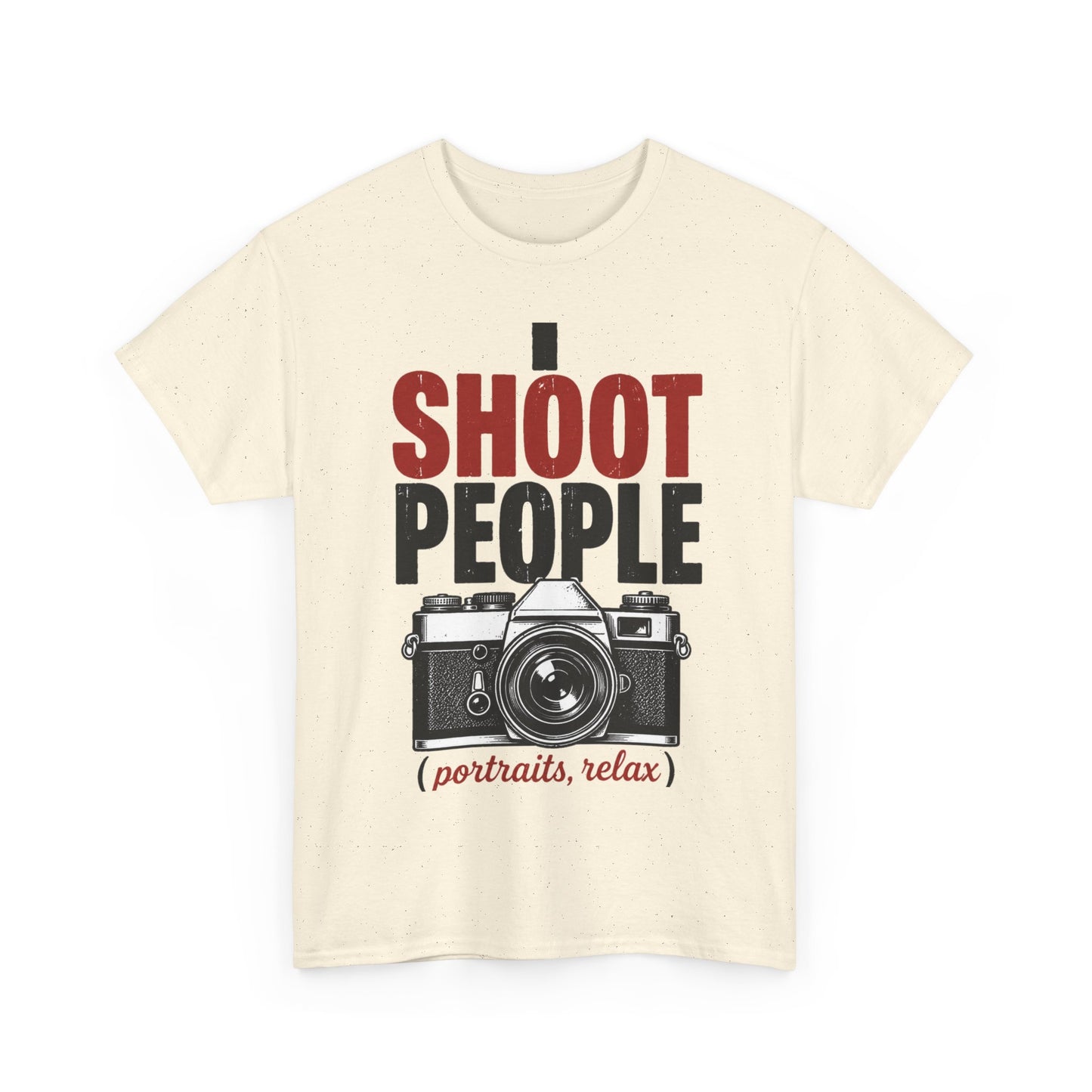 I Shoot People Portraits Funny Photographer Tee