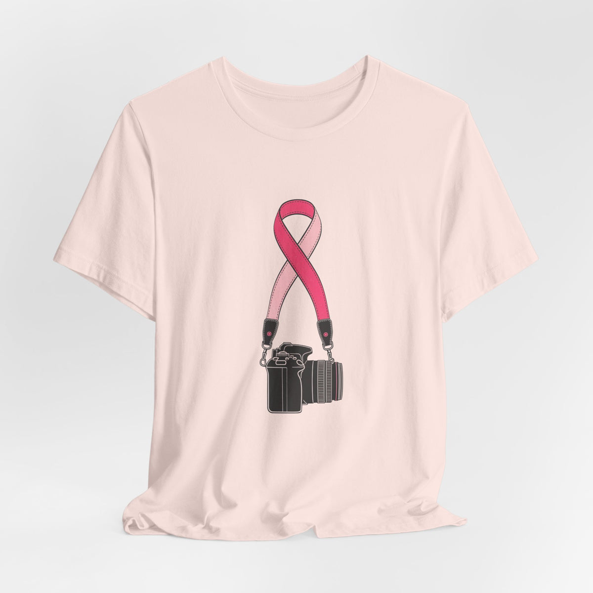 The Strap — Breast Cancer Awareness Tee (Photographer Collection)
