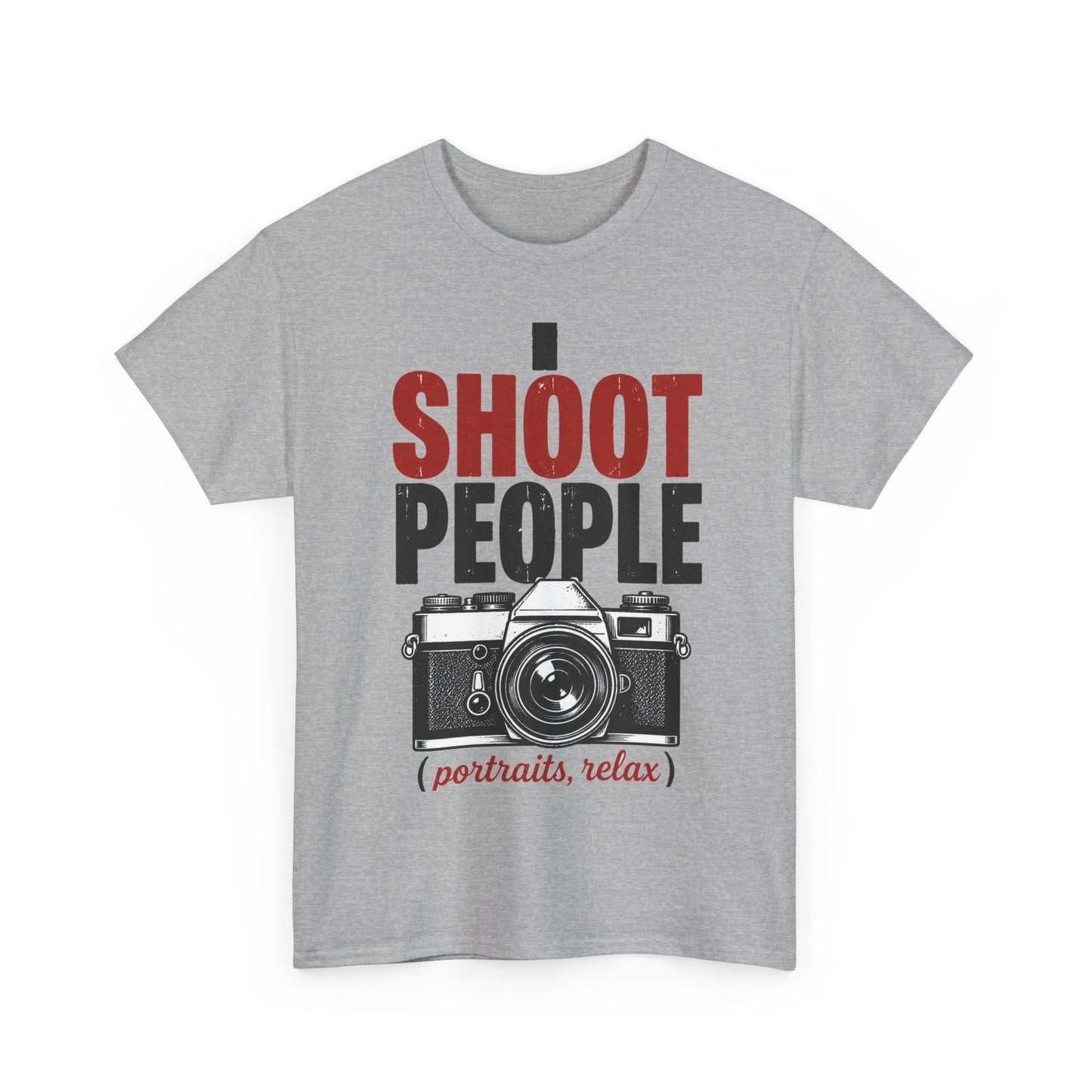 I Shoot People Portraits Funny Photographer Tee