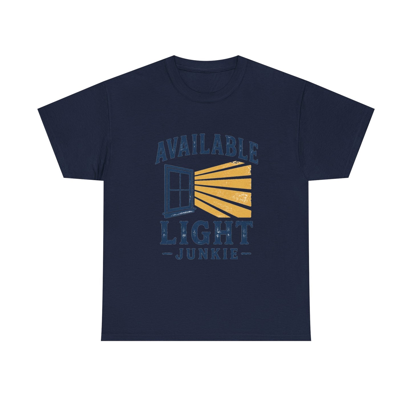 Available Light Junkie Photographer Tee