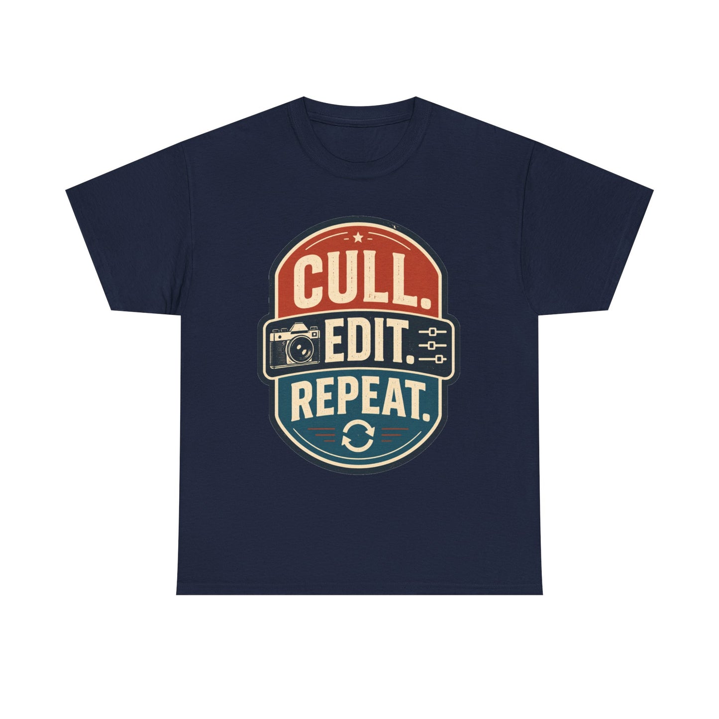 Cull Edit Repeat Photographer Tee