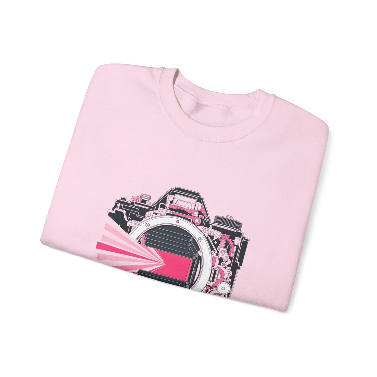 Shutter / Early Detection — Breast Cancer Awareness Crewneck (Photographer Collection)