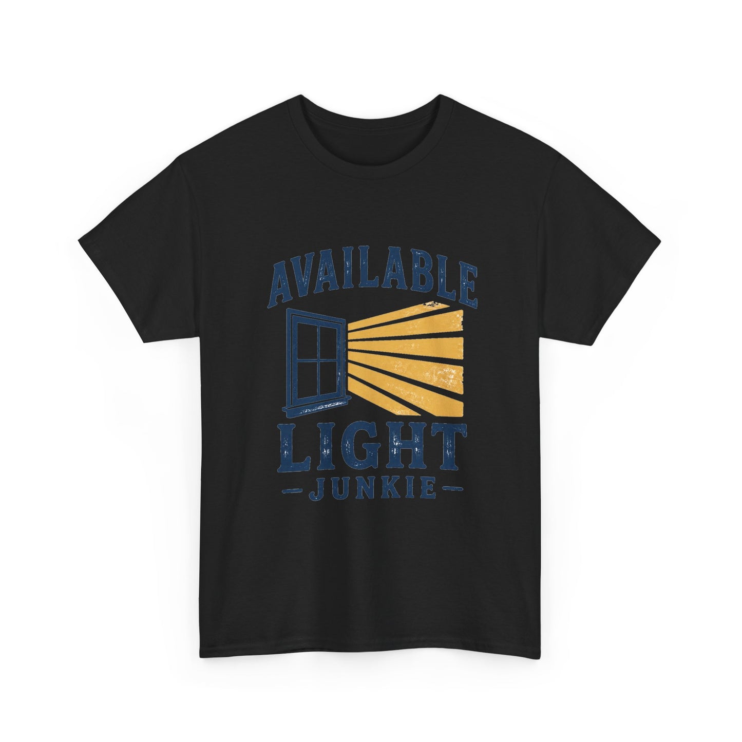 Available Light Junkie Photographer Tee