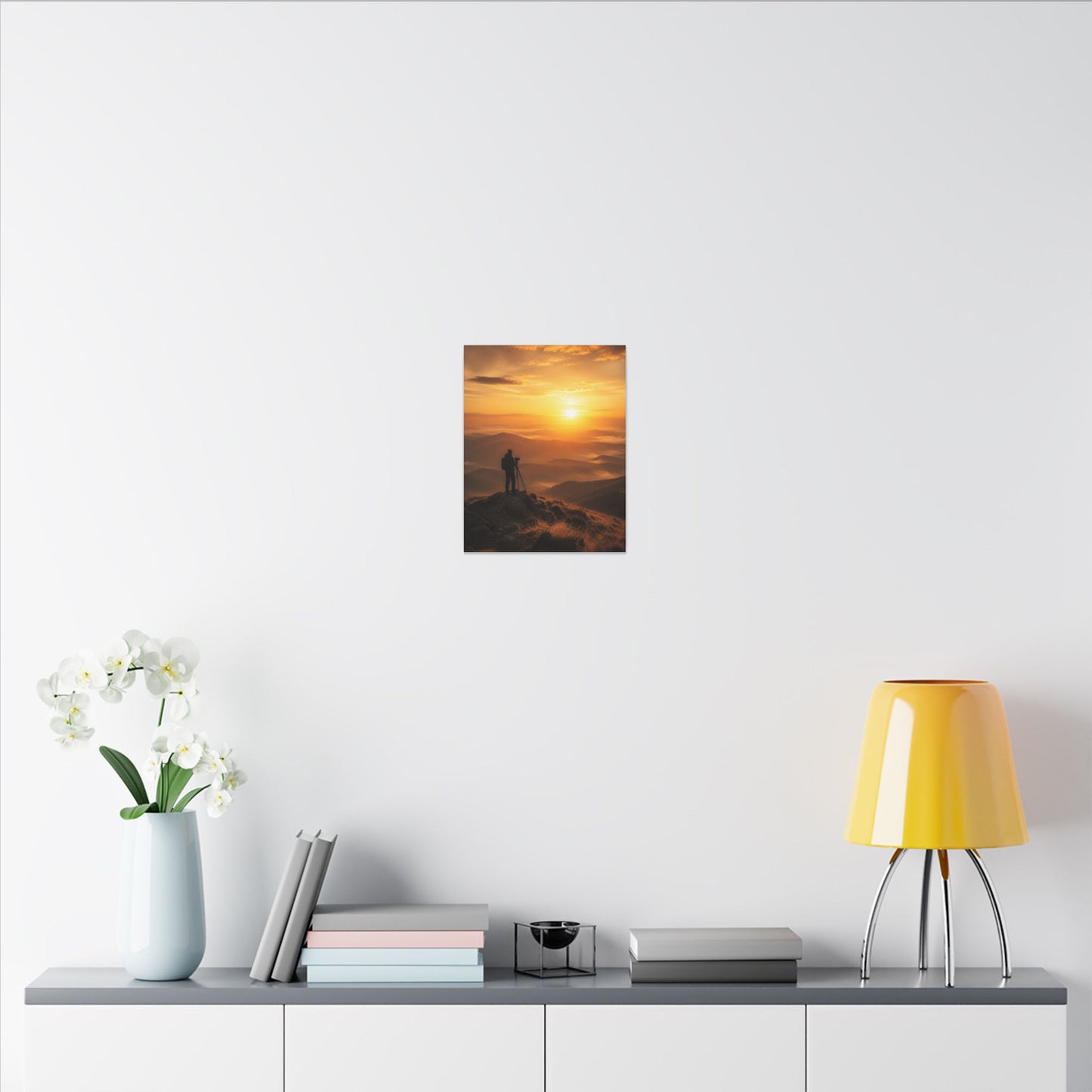 Golden Hour Photographer Canvas Wall Art