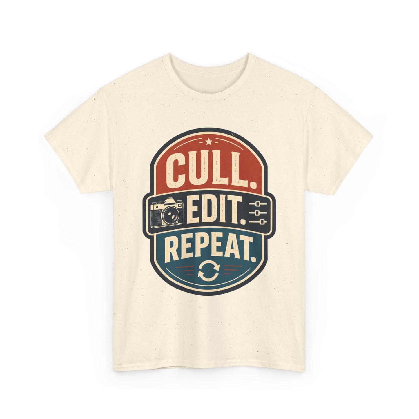 Cull Edit Repeat Photographer Tee