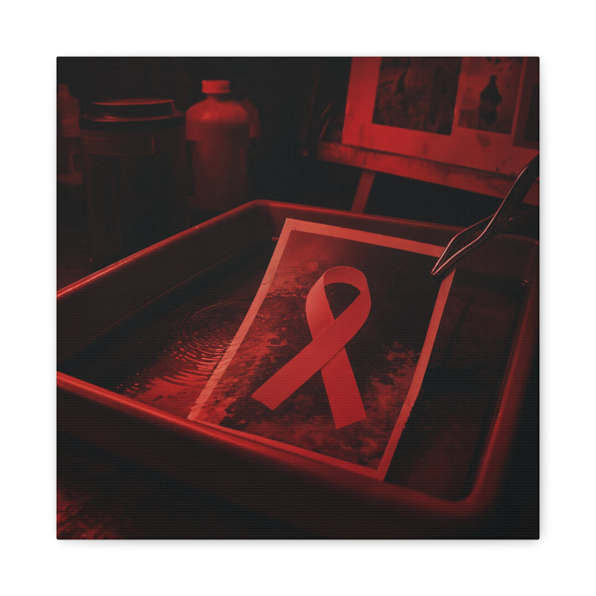 Develop Hope — Breast Cancer Awareness Canvas (Photographer Collection)