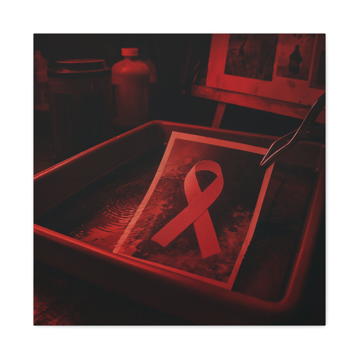 Develop Hope — Breast Cancer Awareness Canvas (Photographer Collection)