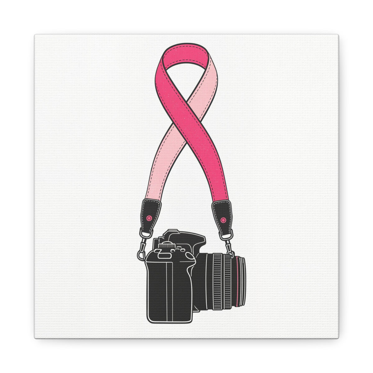 The Strap — Breast Cancer Awareness Canvas (Photographer Collection)