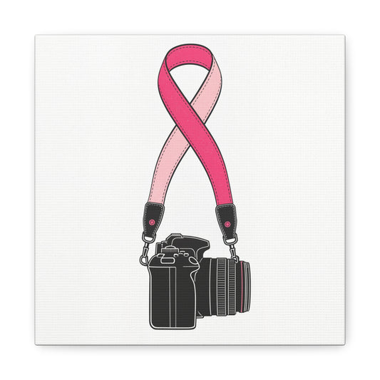 The Strap — Breast Cancer Awareness Canvas (Photographer Collection)