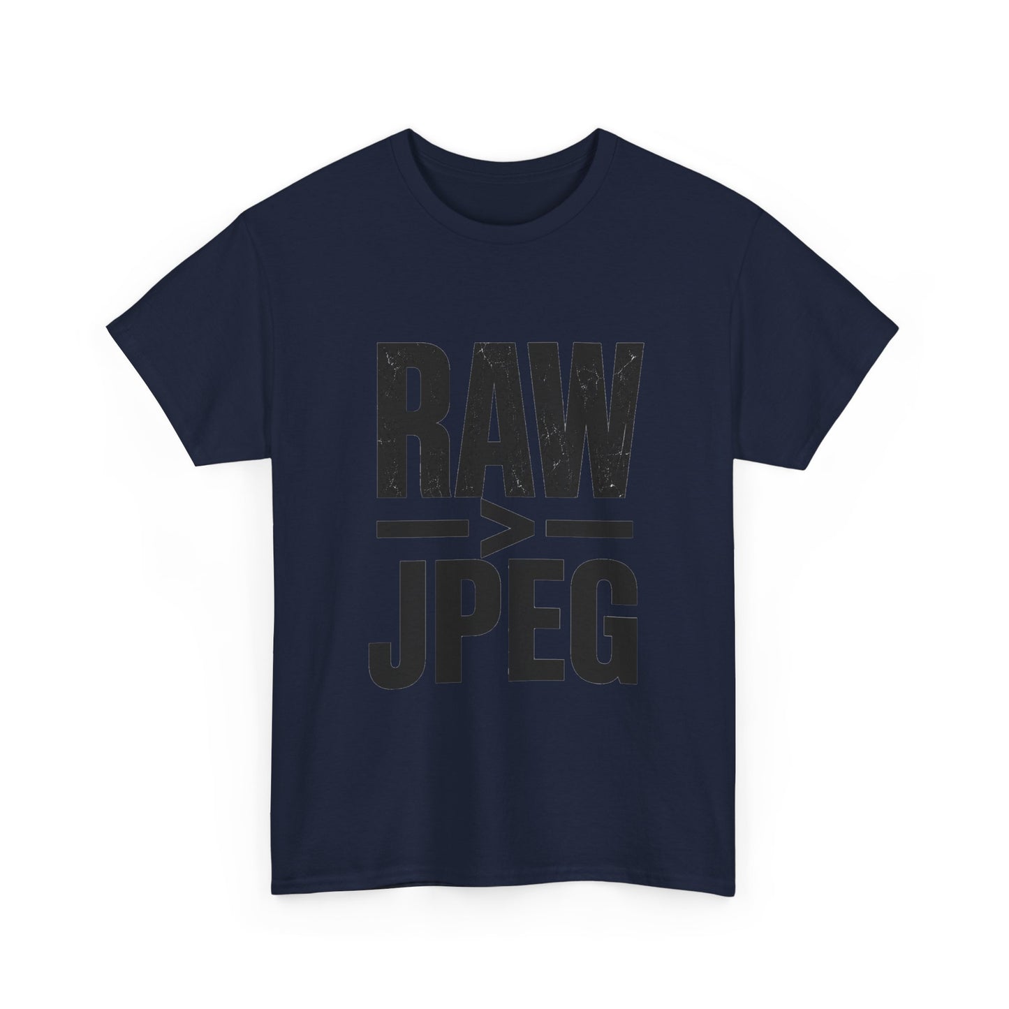 RAW > JPEG Photographer Tee