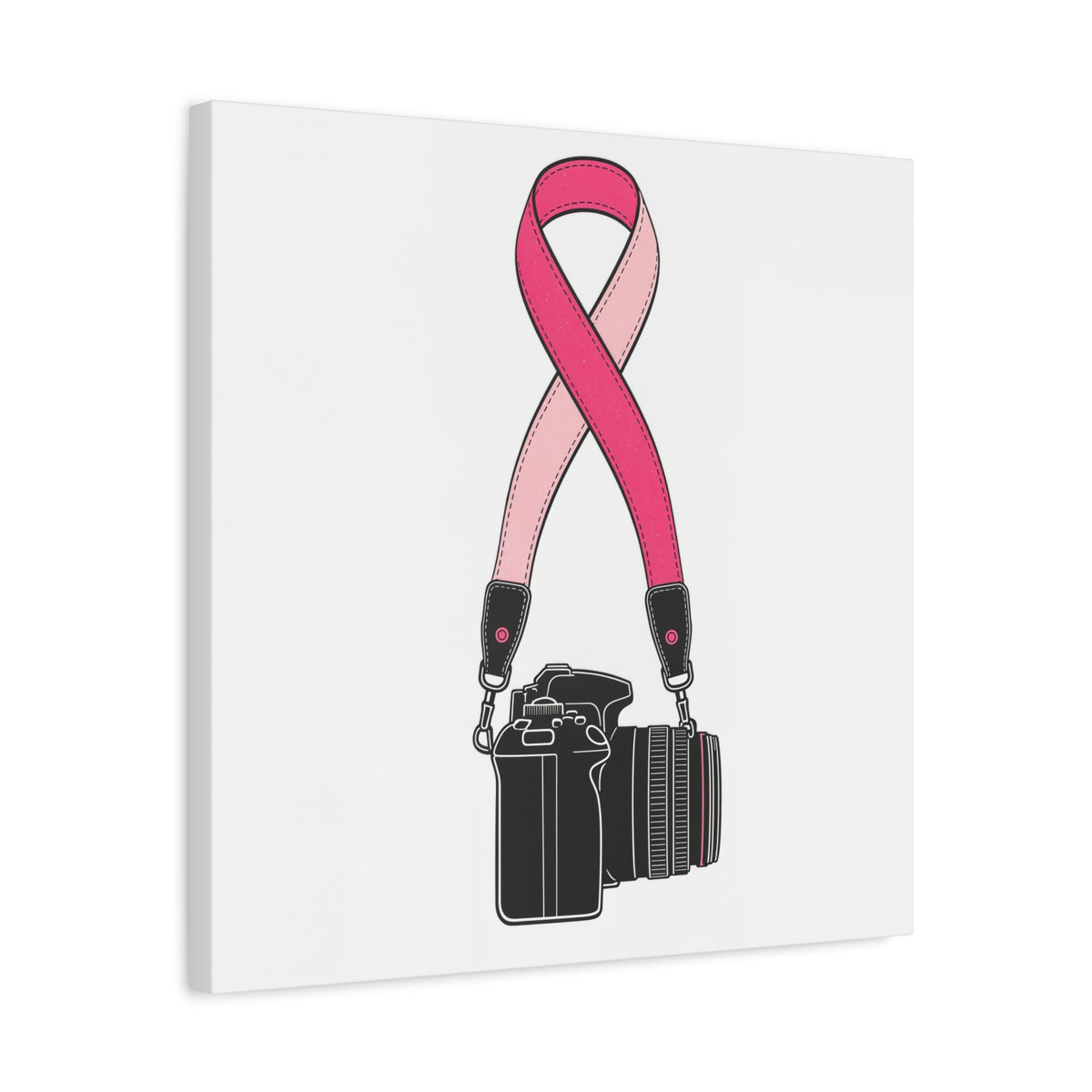 The Strap — Breast Cancer Awareness Canvas (Photographer Collection)