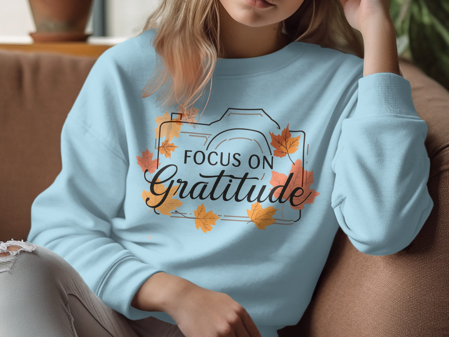 Inspiring Focus on Gratitude Camera-themed Product