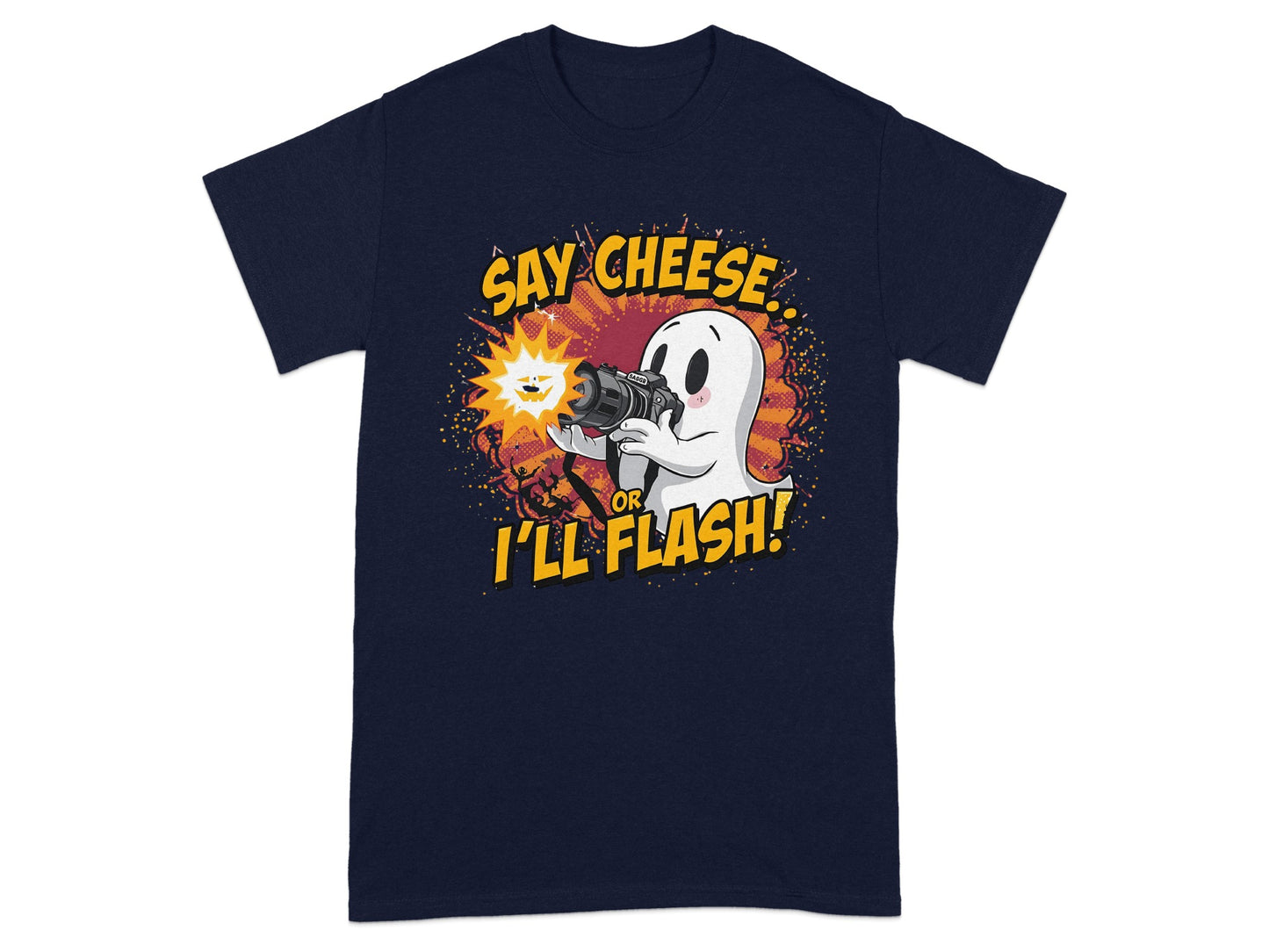 Say Cheese or I'll Flash Graphic T-shirt Product