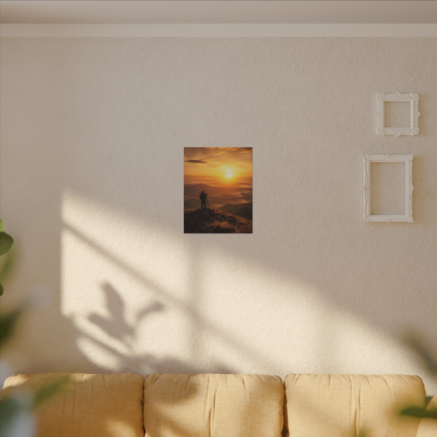 Golden Hour Photographer Canvas Wall Art