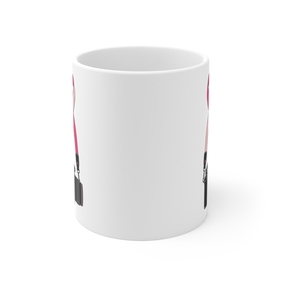 The Strap — Breast Cancer Awareness Mug (Photographer Collection)