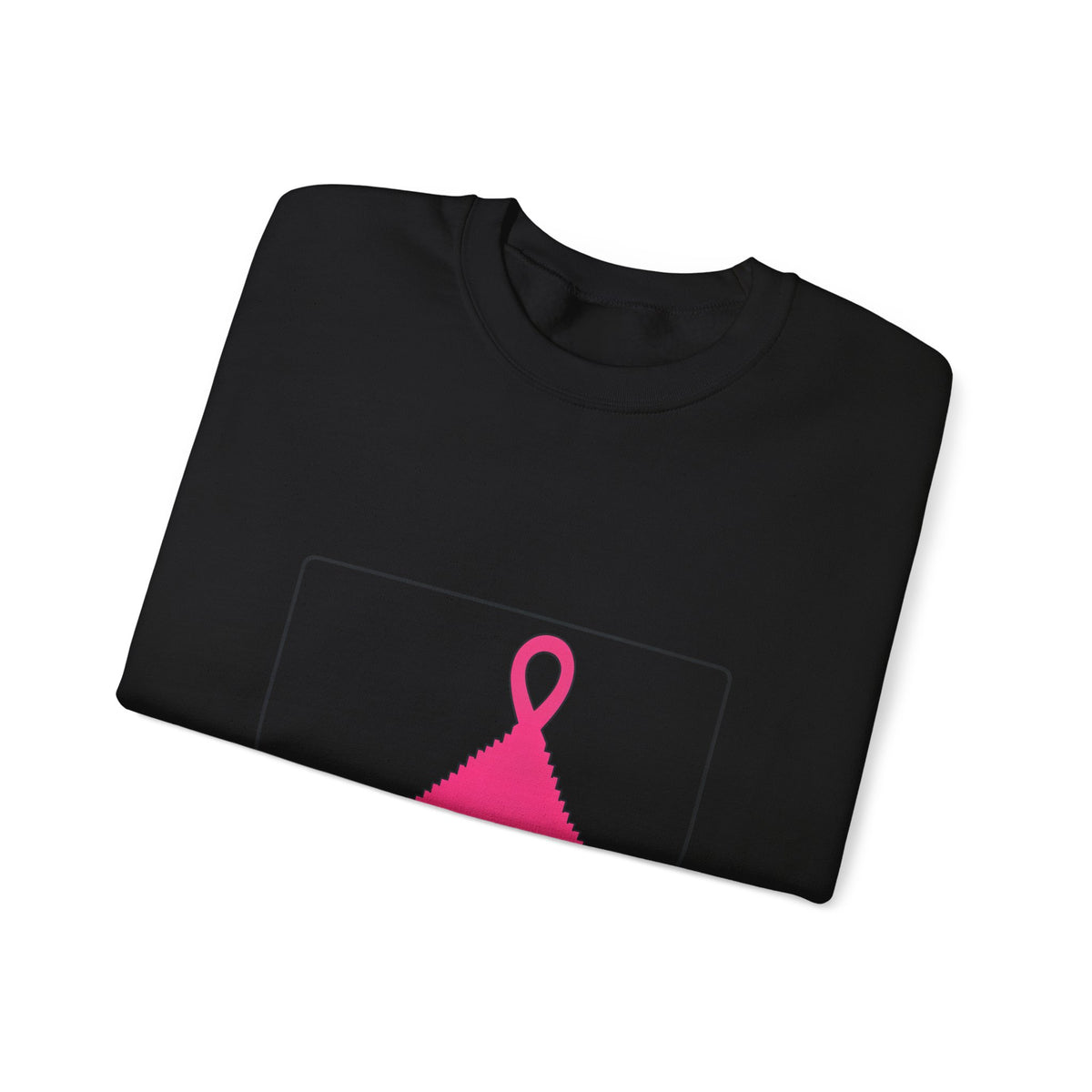 Histogram of Hope — Breast Cancer Awareness Crewneck (Photographer Collection)