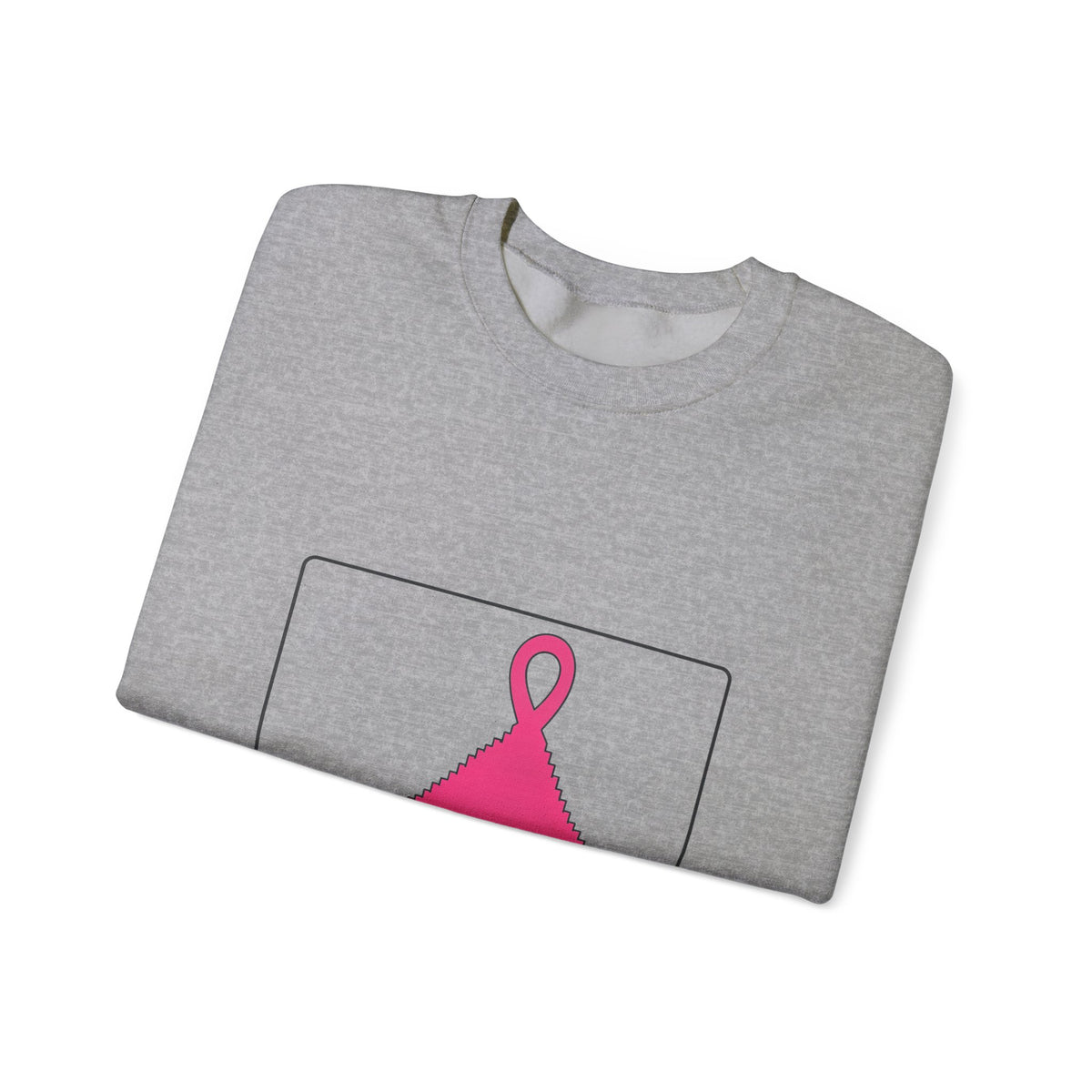 Histogram of Hope — Breast Cancer Awareness Crewneck (Photographer Collection)