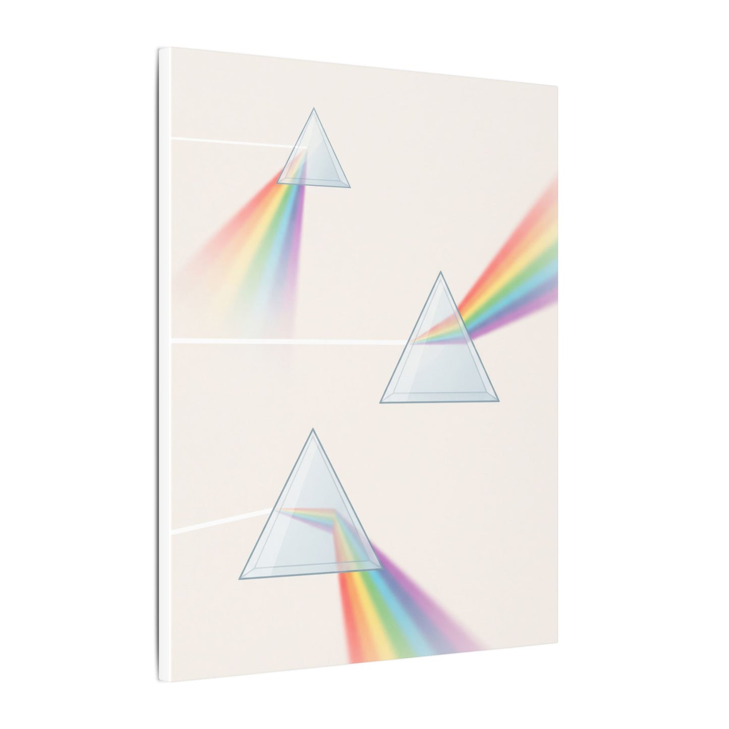 Prism Light Spectrum Canvas Wall Art