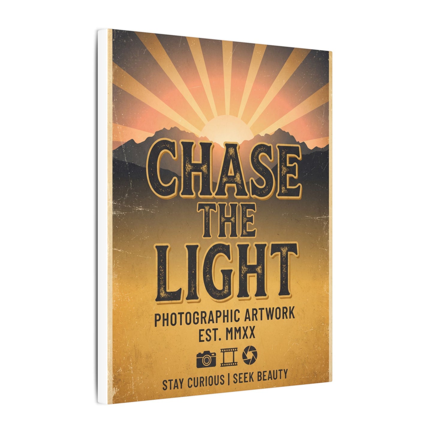 Chase the Light Canvas Wall Art