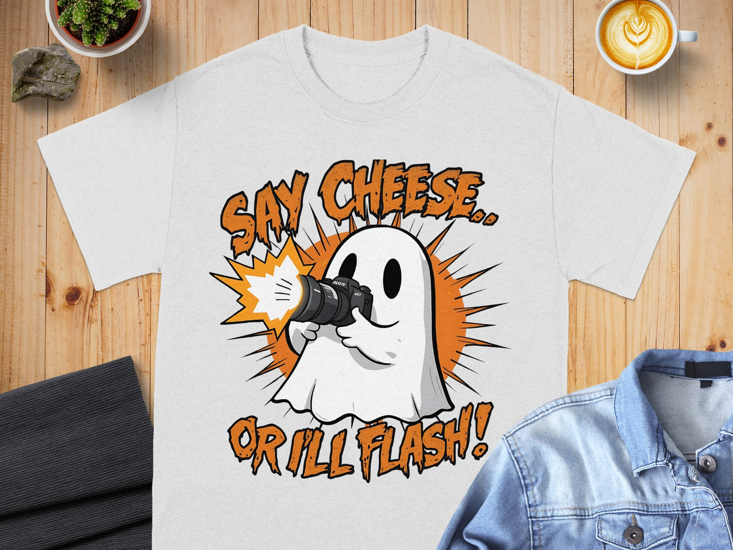 Say Cheese Or Ill Flash Halloween Tee product