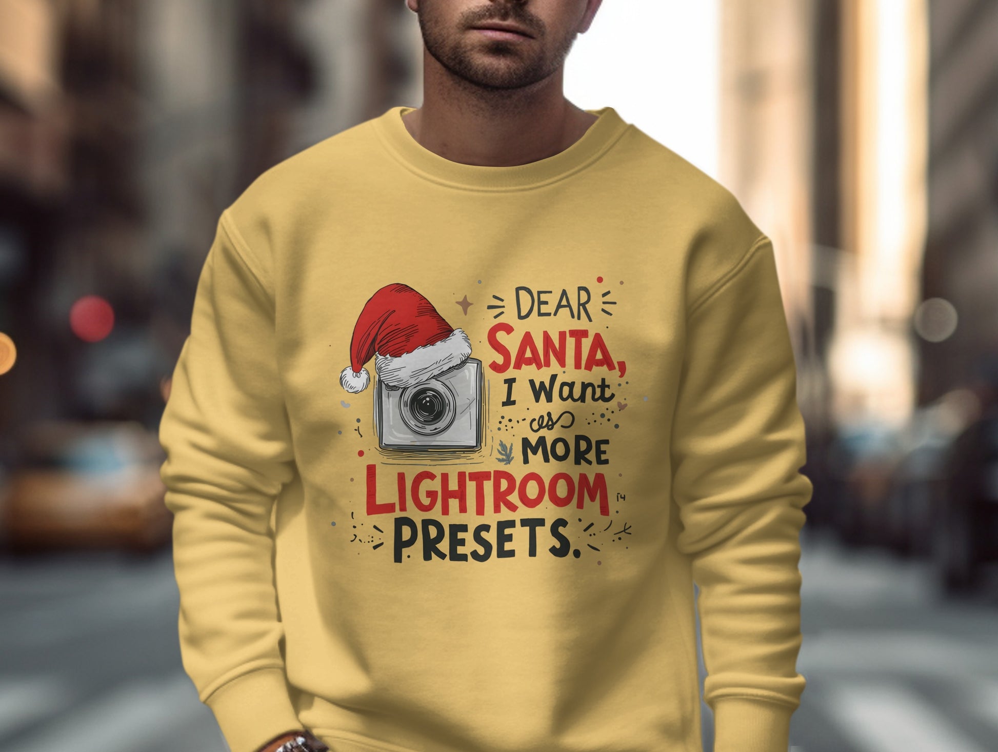 Dear Santa I Want More Lightroom Presets Sweatshirt