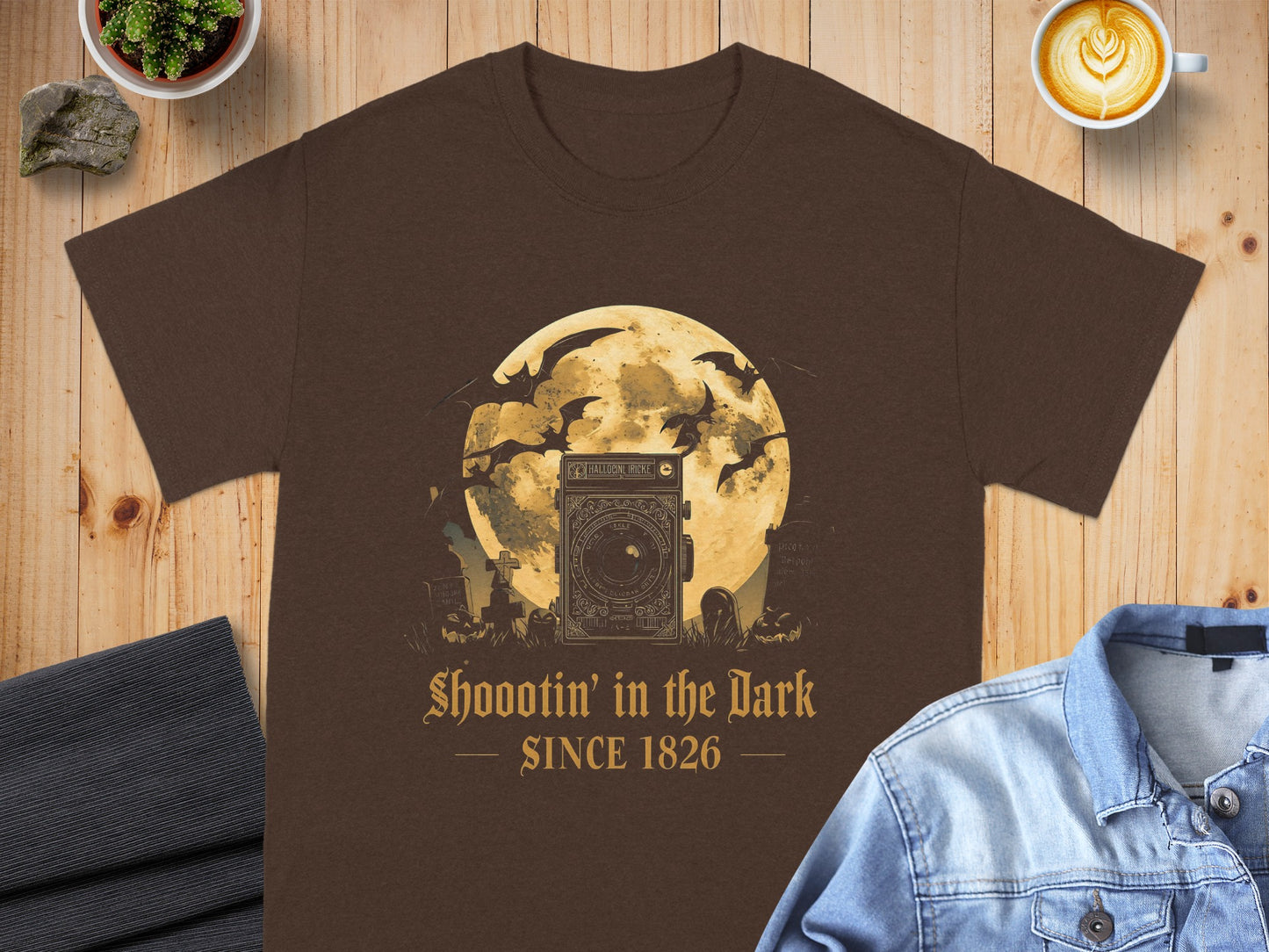 Shootin' in the Dark Since 1826 T-shirt