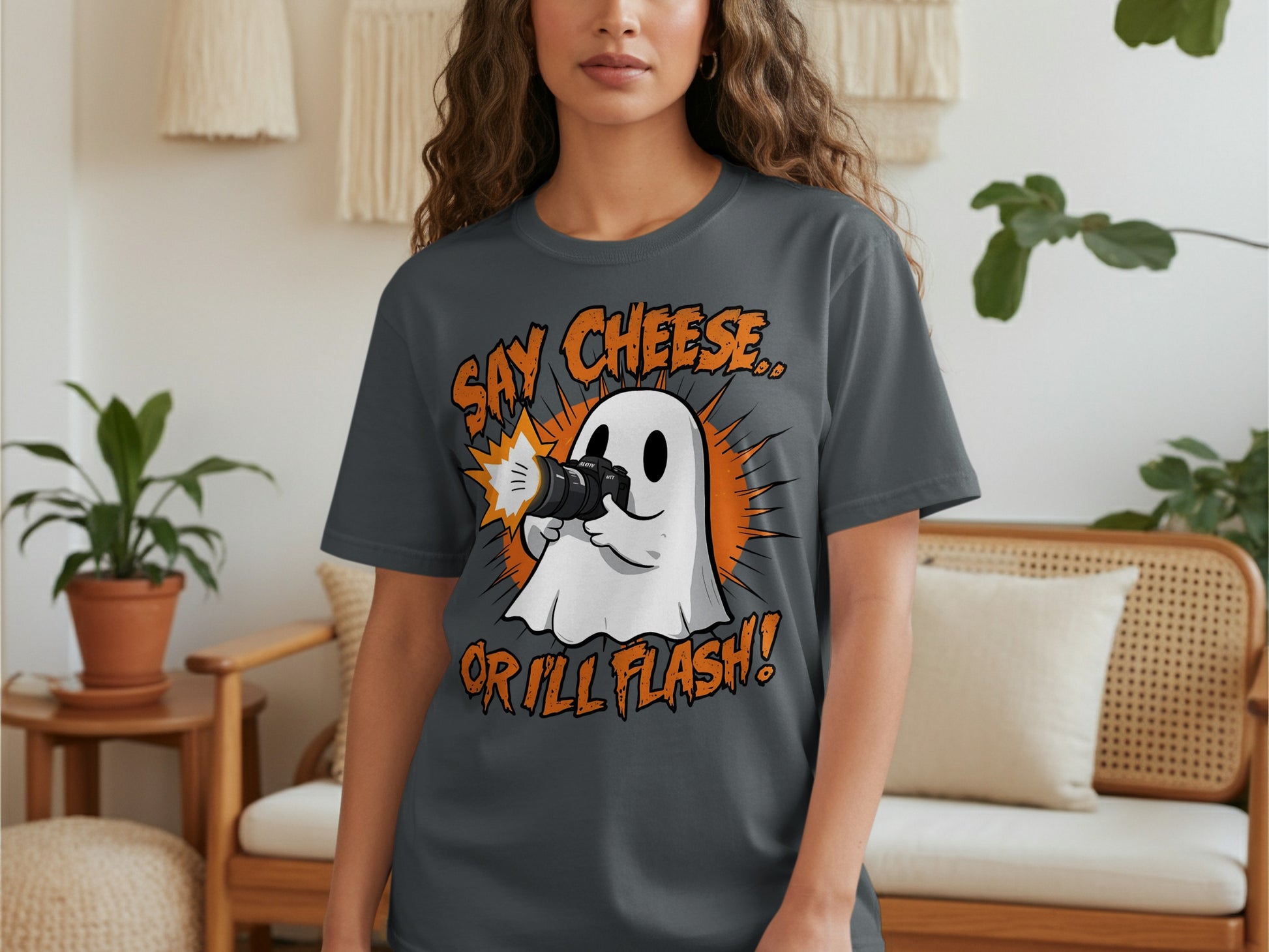 Say Cheese Or I'll Flash Graphic T-shirt Product