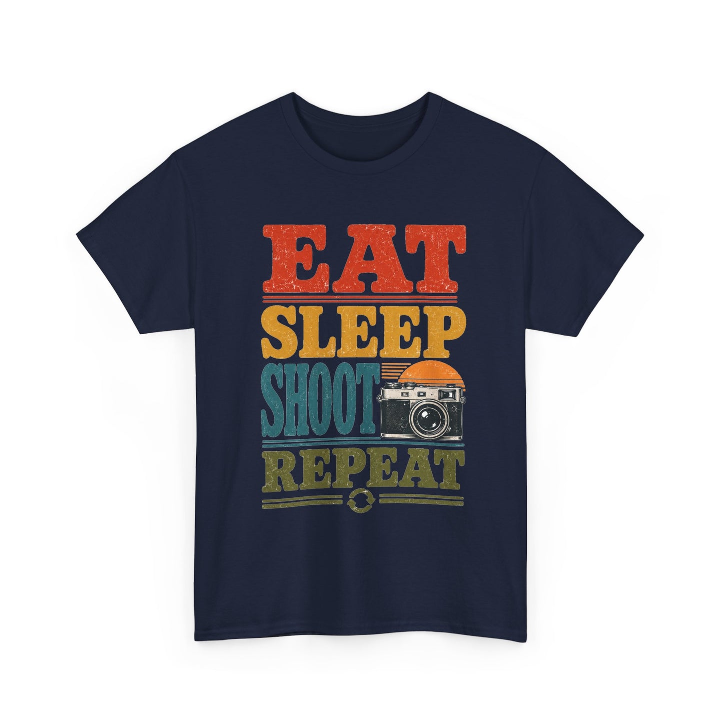 Eat Sleep Shoot Repeat Photographer Tee