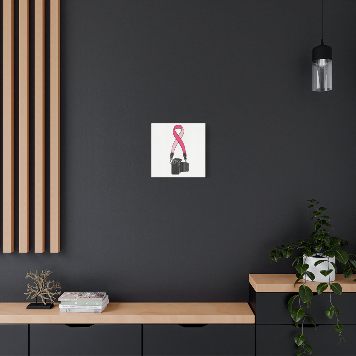 The Strap — Breast Cancer Awareness Canvas (Photographer Collection)