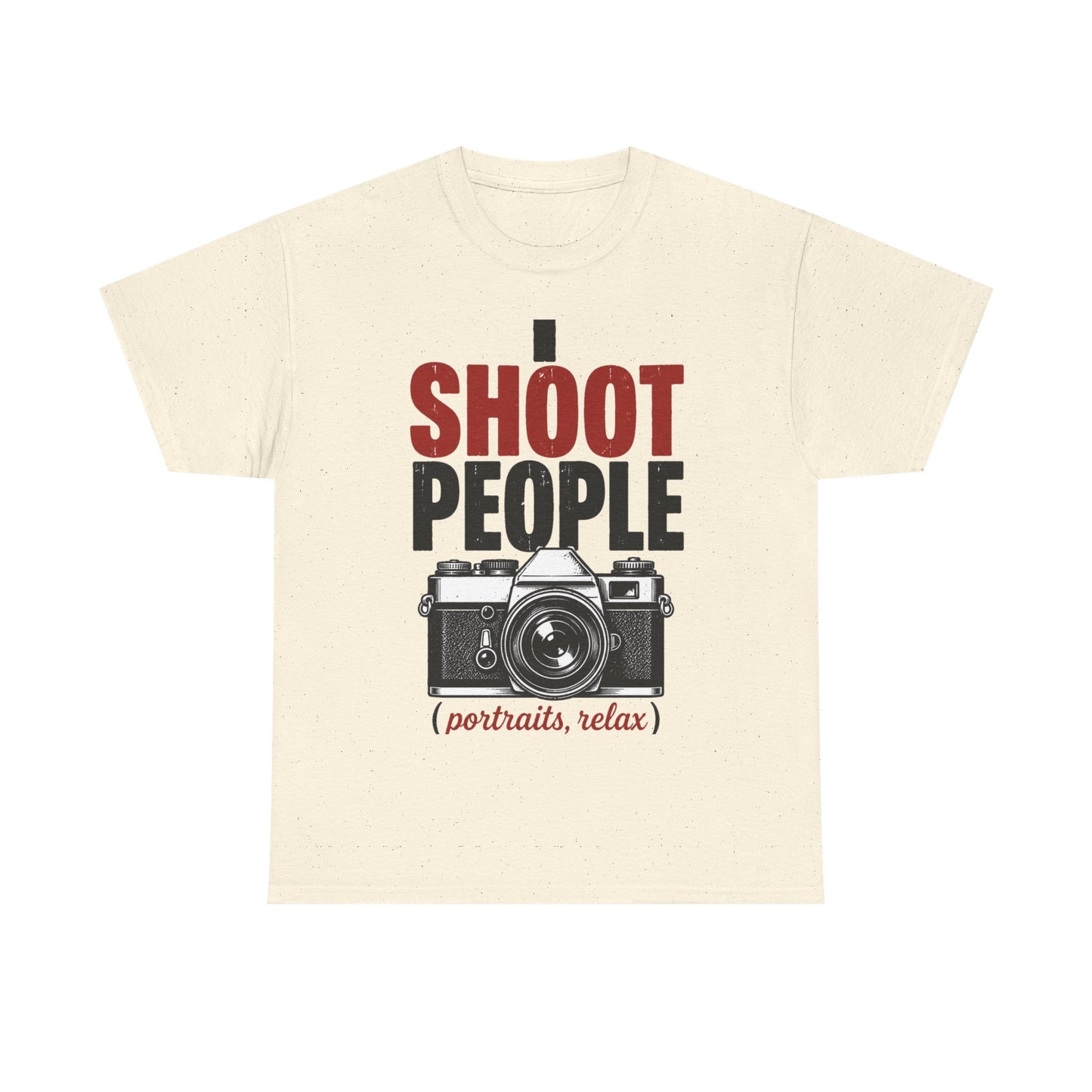 I Shoot People Portraits Funny Photographer Tee