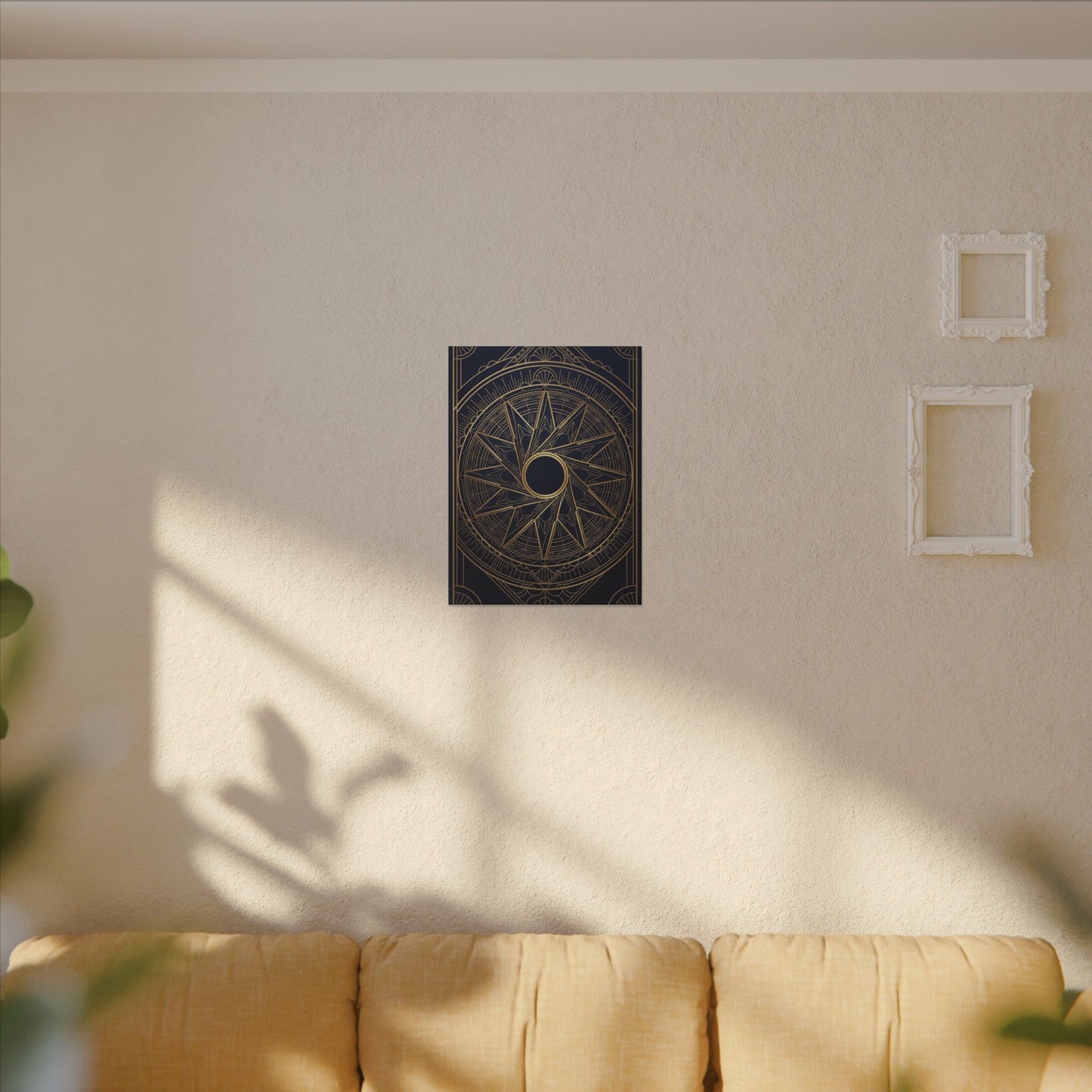 Art Deco Aperture Canvas Wall Art