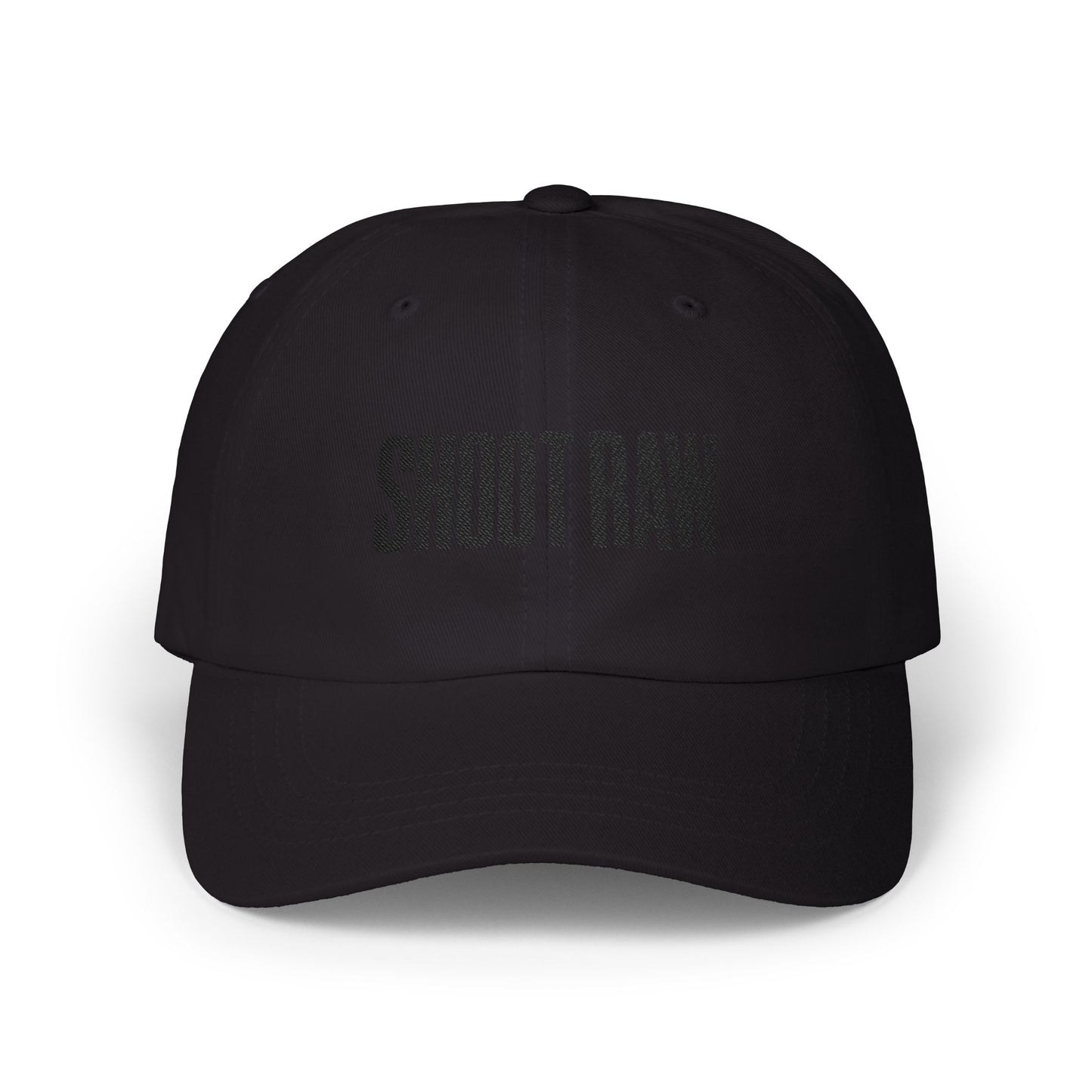 Shoot RAW Embroidered Dad Cap