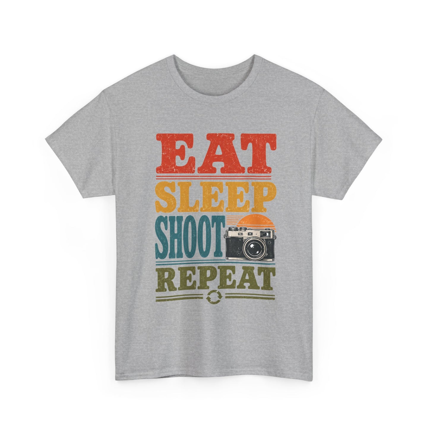 Eat Sleep Shoot Repeat Photographer Tee