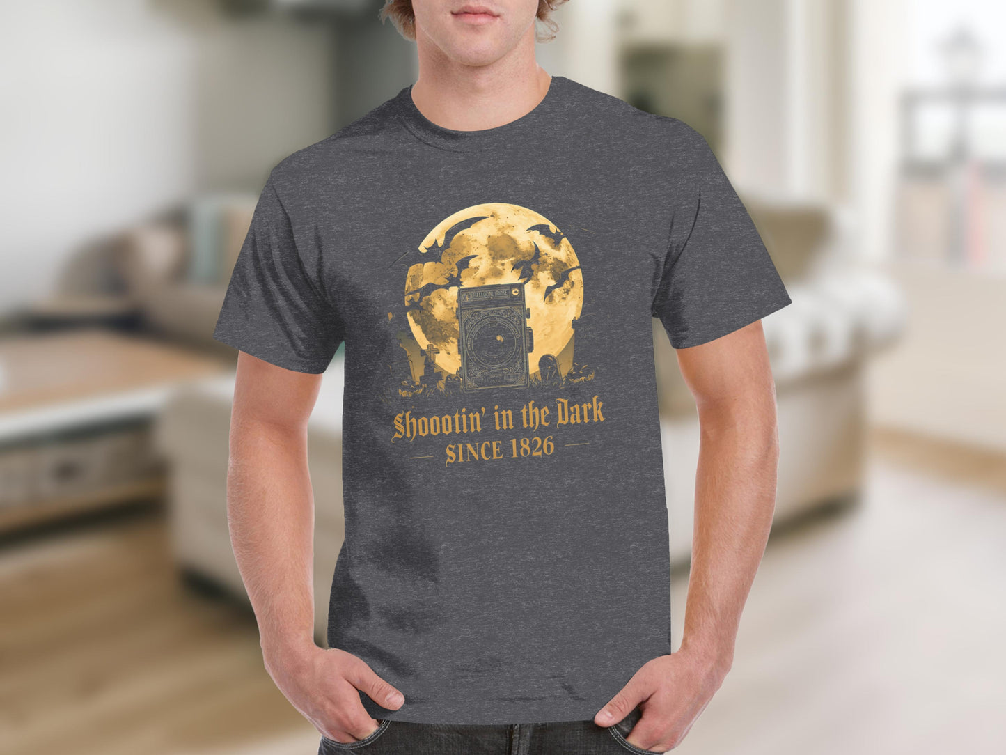 Shootin' in the Dark Since 1826 T-shirt