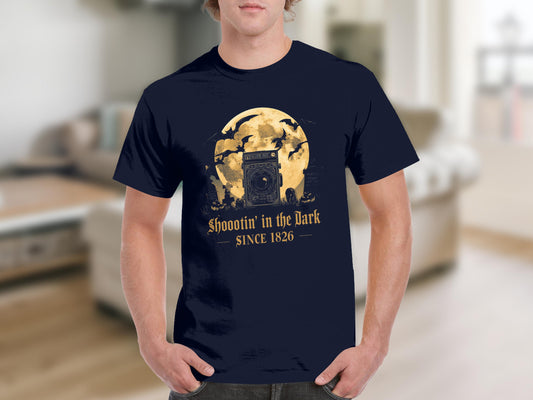 Shootin' in the Dark Since 1826 Graphic Tee