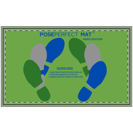 PosePerfect Mat™ Video Edition by Chris Headshots (UnBranded)