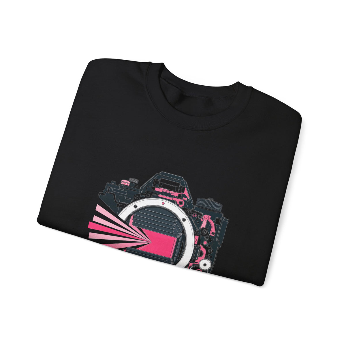Shutter / Early Detection — Breast Cancer Awareness Crewneck (Photographer Collection)